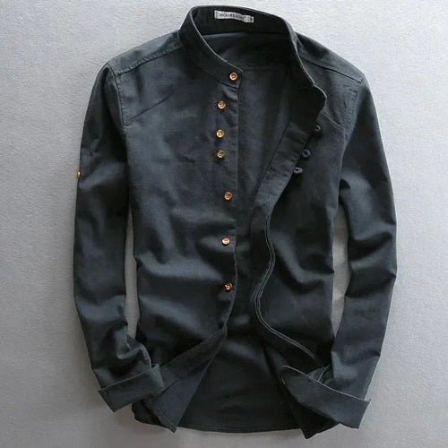 Men's Long-Sleeve Casual Shirt
