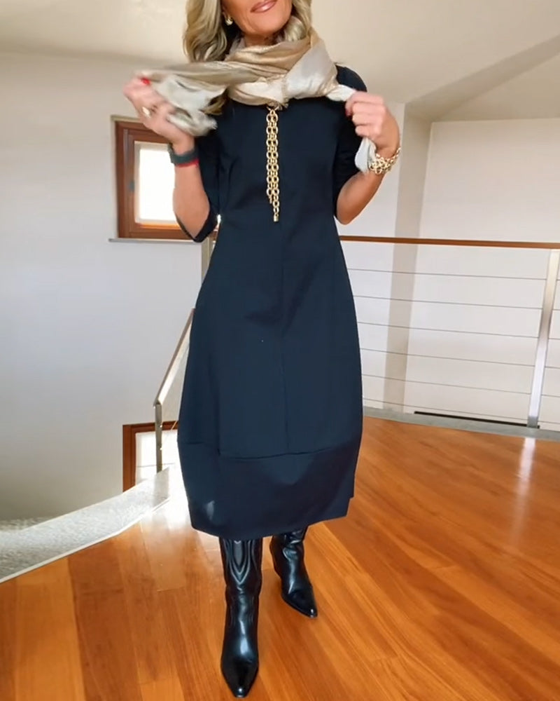 Women's Elegant Comfort Dress | Versatile Everyday Dress for Effortless Style