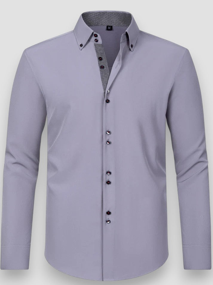 Men's Modern Button-Up Shirt