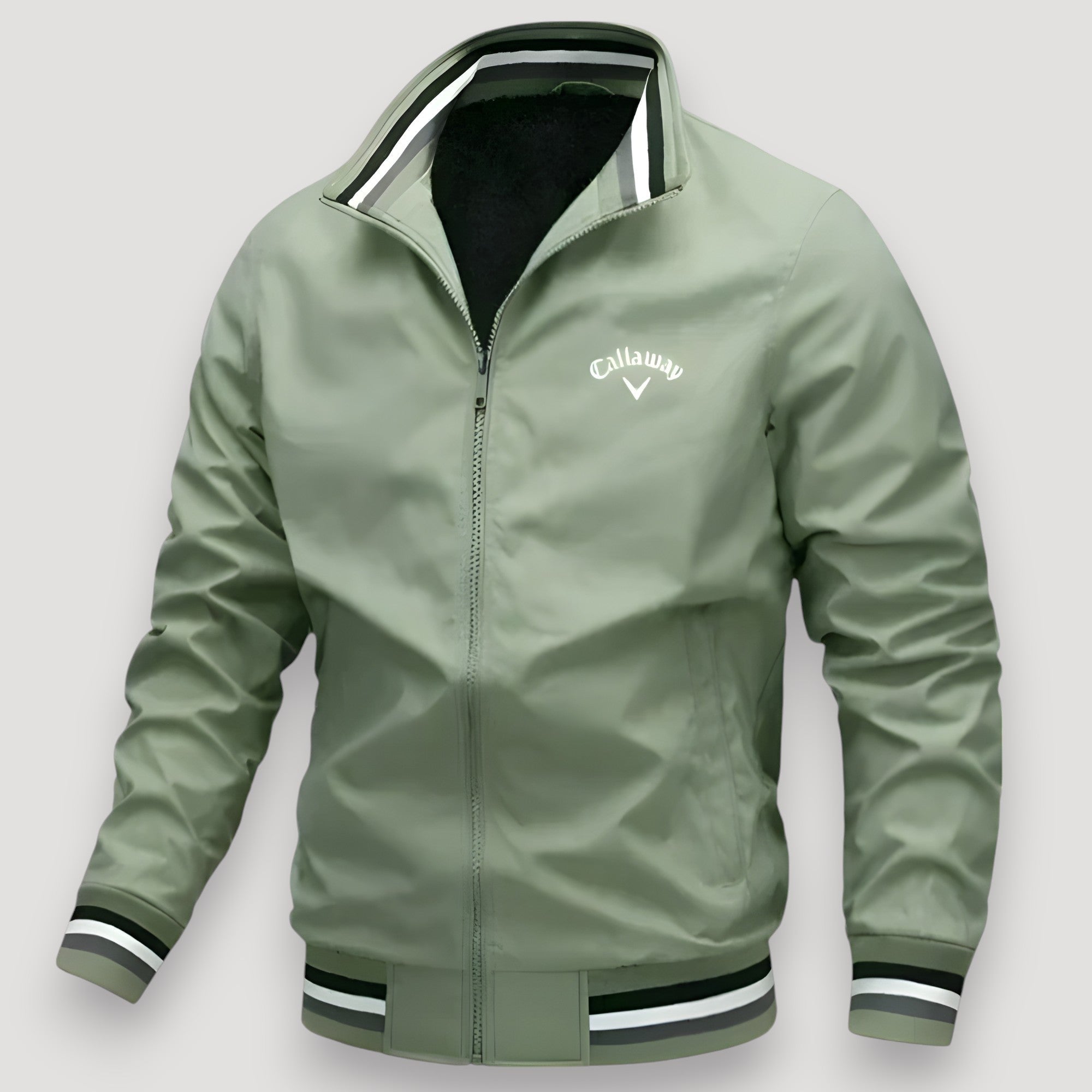 Men's Casual Zip-Up Jacket
