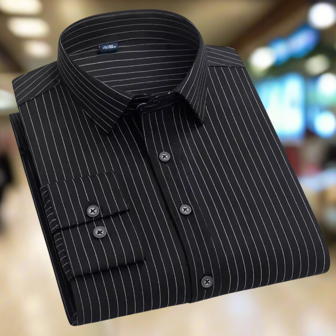 Men's Stretch Shirt | Comfortable Slim Fit Button-Down