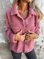 Women's Soft Stylish Wool-Blend Jacket