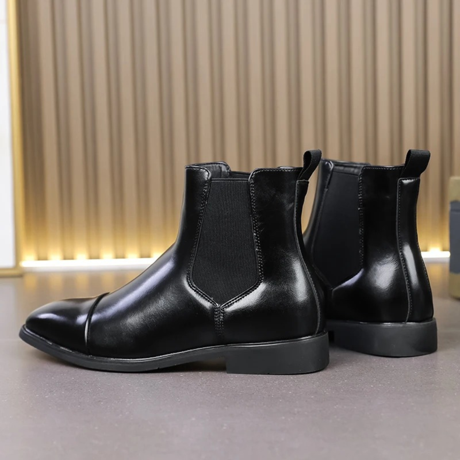 Men's Luxury Leather Chelsea Boots