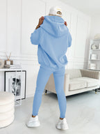 Women's 3-Piece Hoodie & Leggings Comfort Set | Soft Cozy Loungewear Outfit