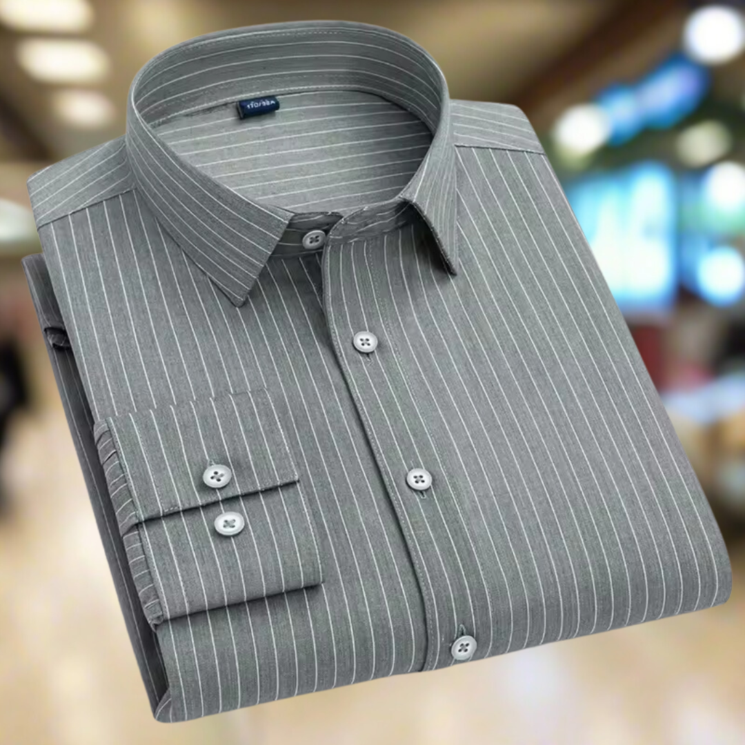 Men's Stretch Shirt | Comfortable Slim Fit Button-Down