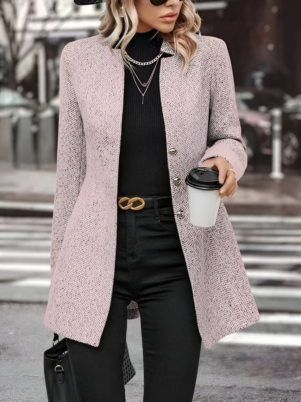 Women's Elegant Long Trench Coat | Classic Tailored Outerwear for Every Season