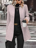 Women's Elegant Long Trench Coat | Classic Tailored Outerwear for Every Season