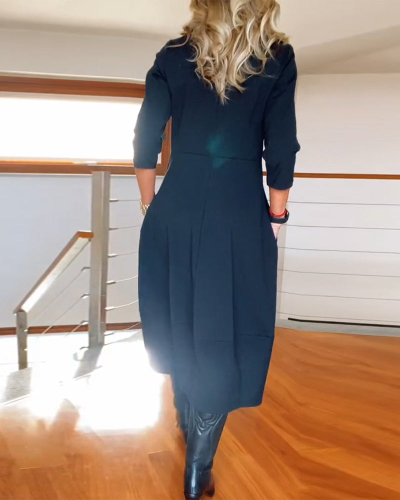 Women's Elegant Comfort Dress | Versatile Everyday Dress for Effortless Style