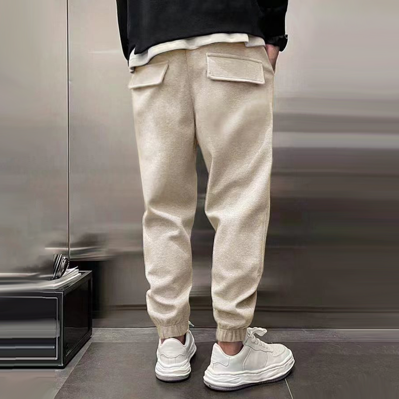 Men's Elegant Tailored Pants | Classic Trousers for Smart Business or Formal Wear