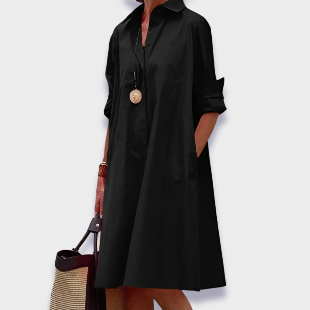 Women's Stylish Polo Dress in Premium Fabric