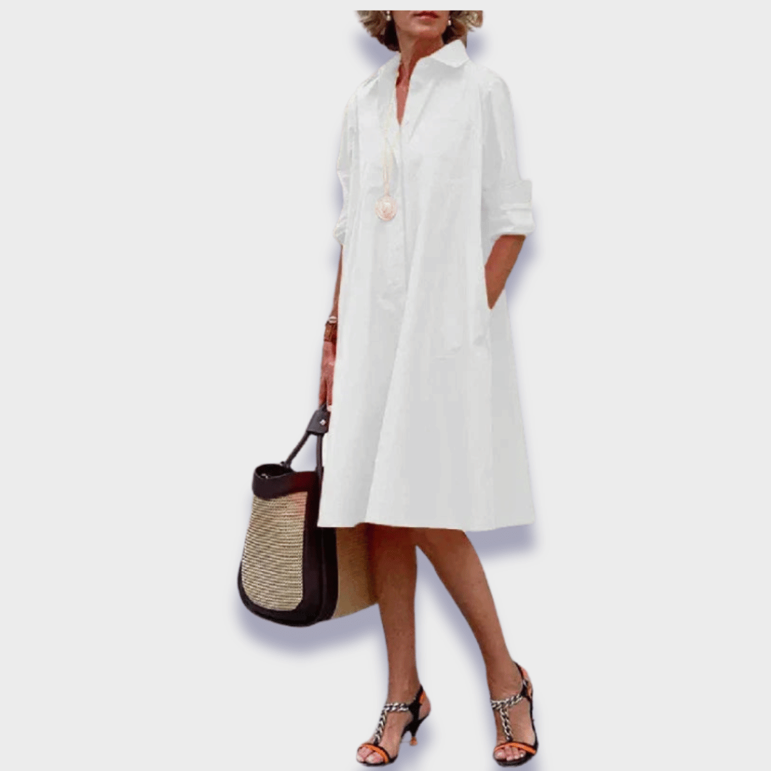 Women's Stylish Polo Dress in Premium Fabric