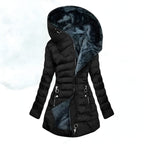 Women's Fur-Lined Cape Coat | Luxurious Oversized Outerwear for Cold Weather Style