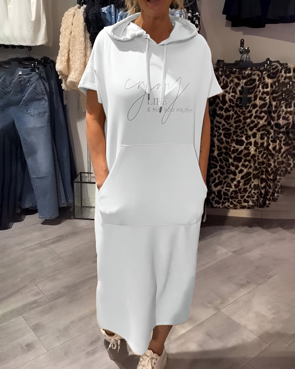 Women's Soft Hoodie Dress