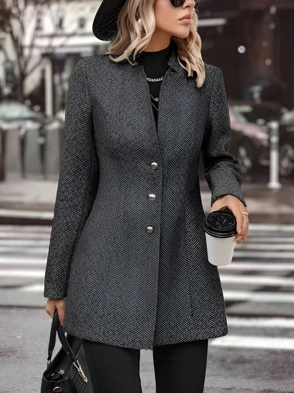 Women's Elegant Long Trench Coat | Classic Tailored Outerwear for Every Season
