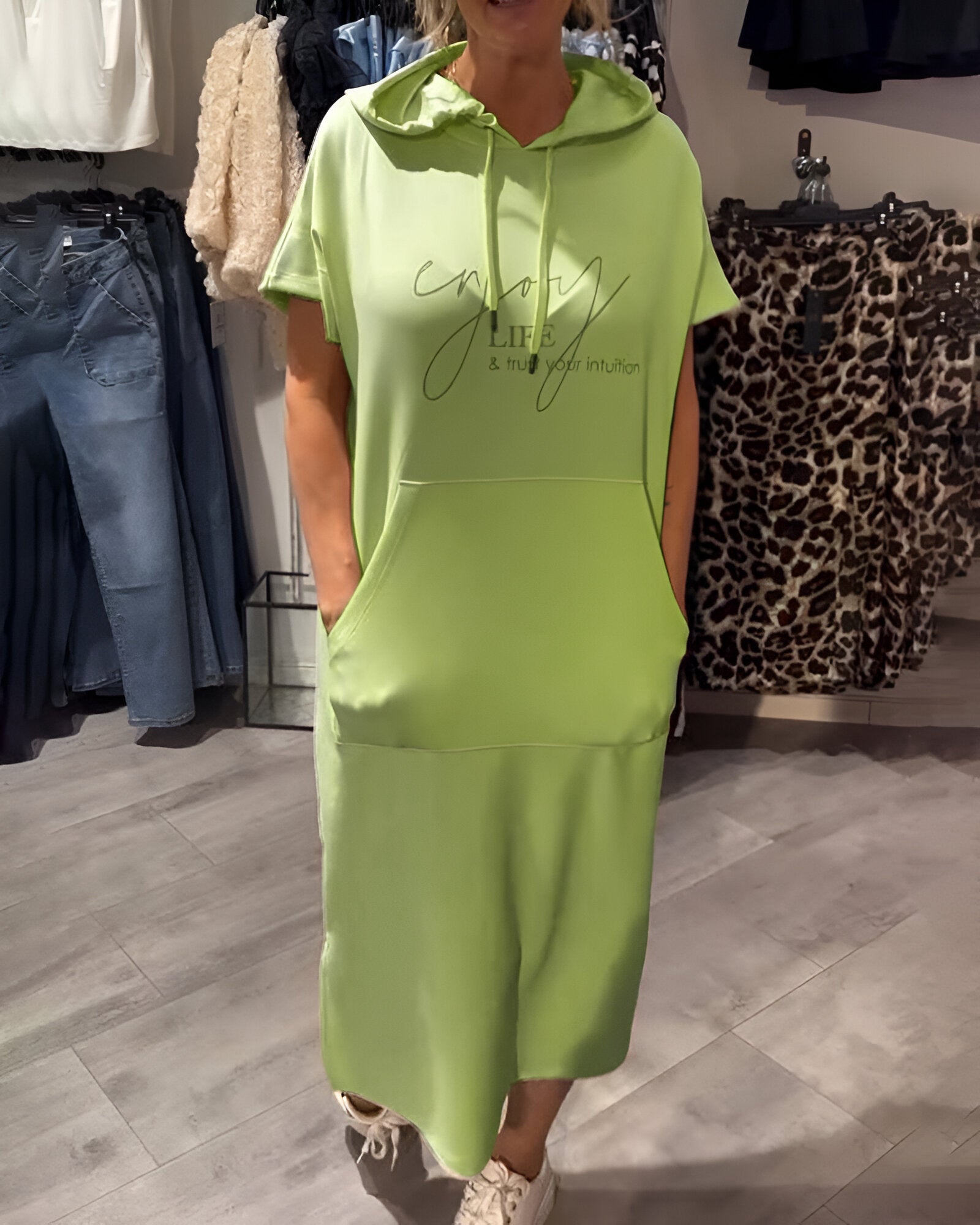 Women's Soft Hoodie Dress