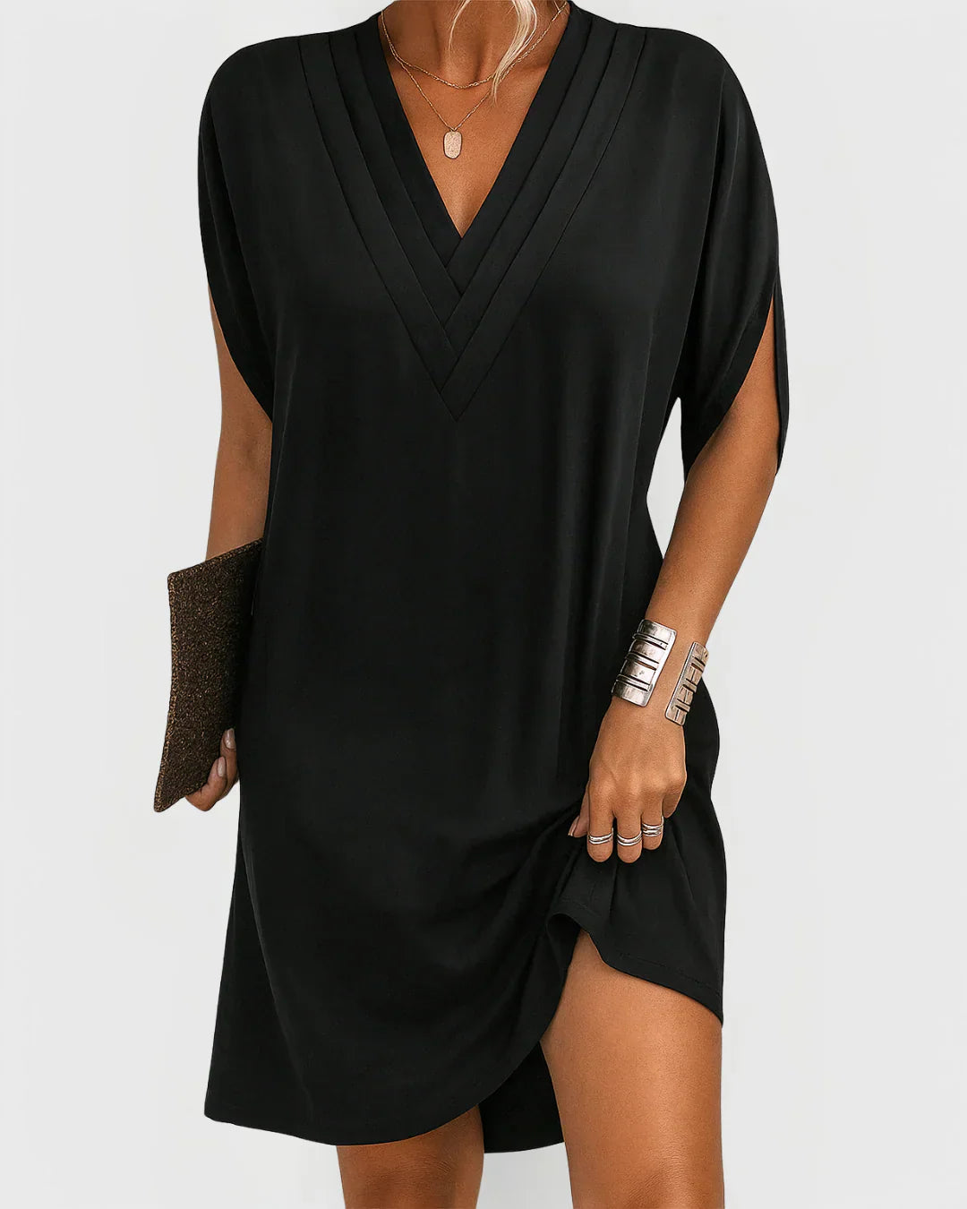 Women's V-Neck Wrap Dress