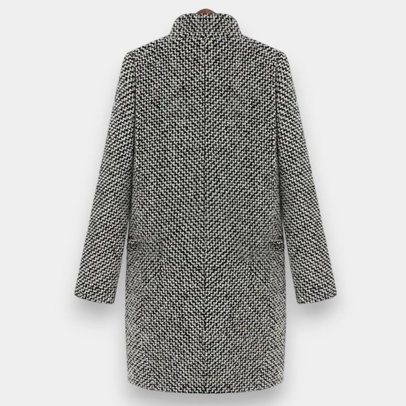 Women's Long Wool-Blend Coat