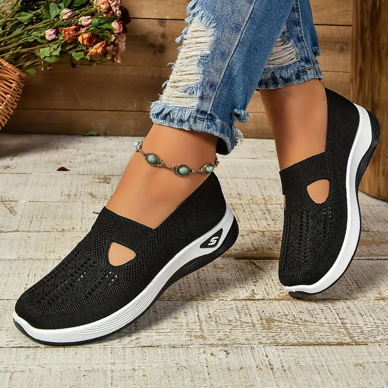 Women's Comfortable Slip-On Sneakers | Lightweight Casual Walking Shoes in Multiple Colors