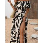 Women's Airy Maxi Dress with Timeless Elegance