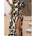 Women's Airy Maxi Dress with Timeless Elegance