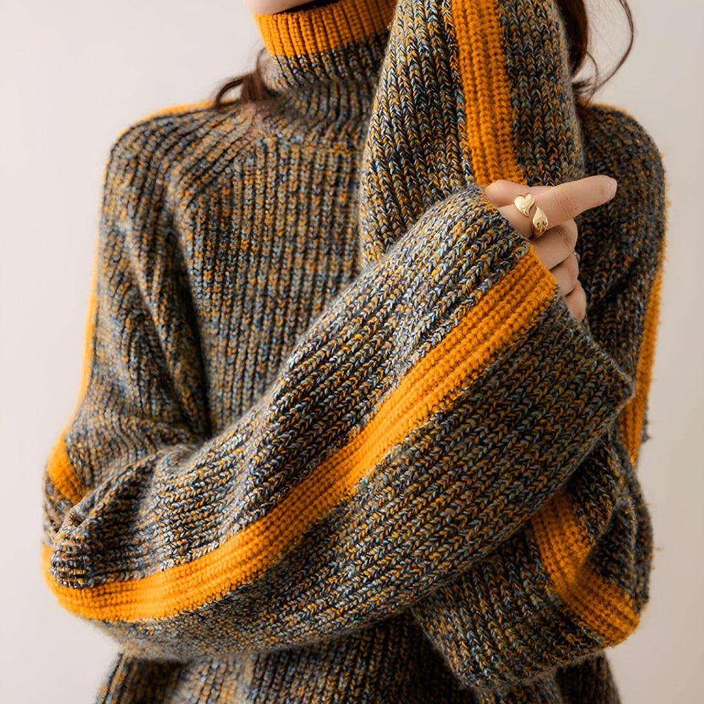 Women's Warm Cozy Winter Sweater | Soft Knit Pullover for Cold Season Comfort