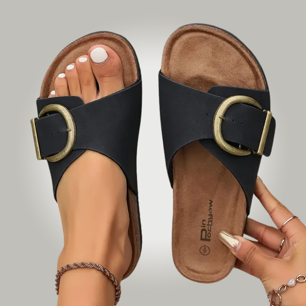 Women's Orthopedic Sandals with Cushioned Sole