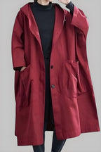 Women's Oversized Waterproof Windbreaker | Stylish All-Weather Outdoor Jacket