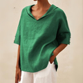 Women's Relaxed Blouse | Loose Fit Casual Everyday Top