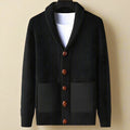 Men's Warm Cashmere Cardigan | Timeless Elegant Knitwear for Sophisticated Style