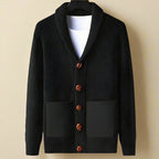 Men's Warm Cashmere Cardigan | Timeless Elegant Knitwear for Sophisticated Style