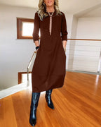 Women's Elegant Comfort Dress | Versatile Everyday Dress for Effortless Style
