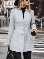 Women's Elegant Long Trench Coat | Classic Tailored Outerwear for Every Season
