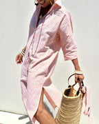 Women's Elegant Shirt Dress
