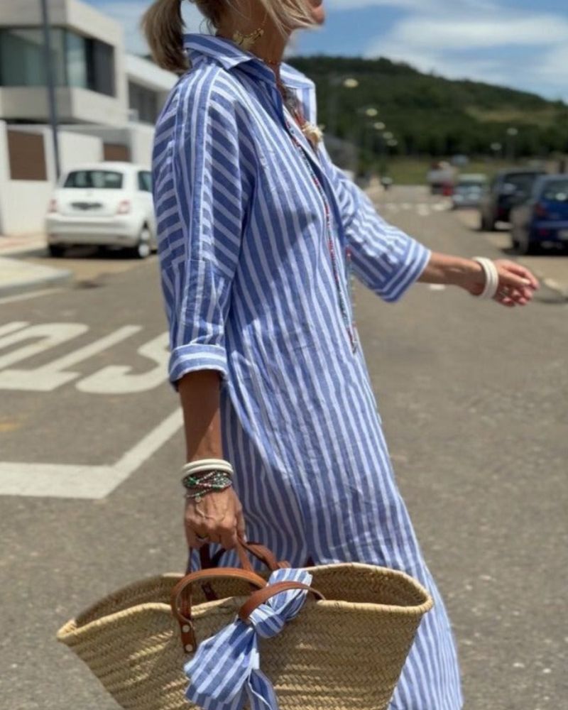 Women's Elegant Shirt Dress