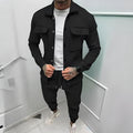Men's Classic Two-Piece Suit Set | Elegant Tailored Dress Jacket & Trousers