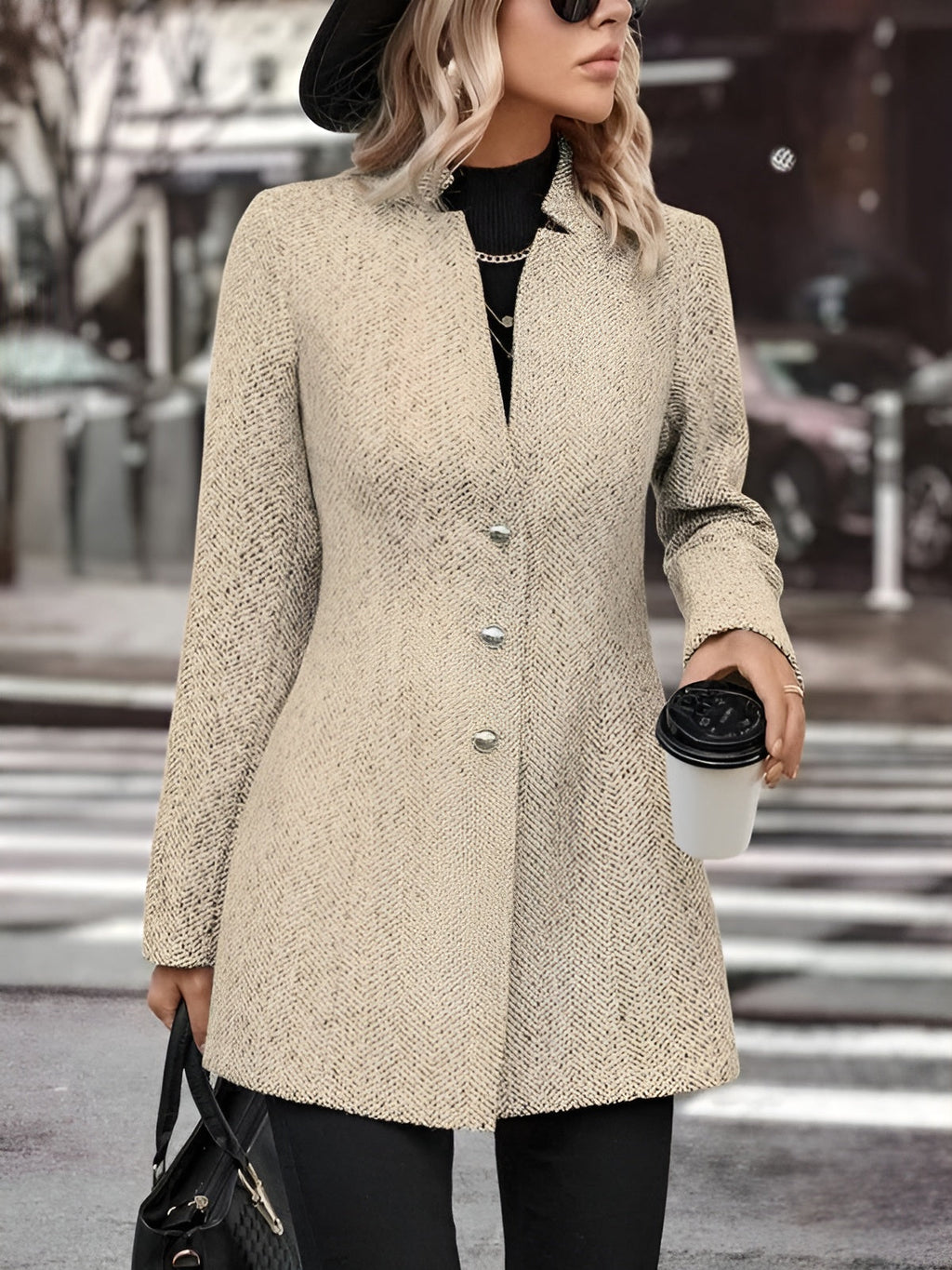 Women's Elegant Long Trench Coat | Classic Tailored Outerwear for Every Season