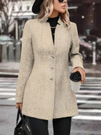Women's Elegant Long Trench Coat | Classic Tailored Outerwear for Every Season