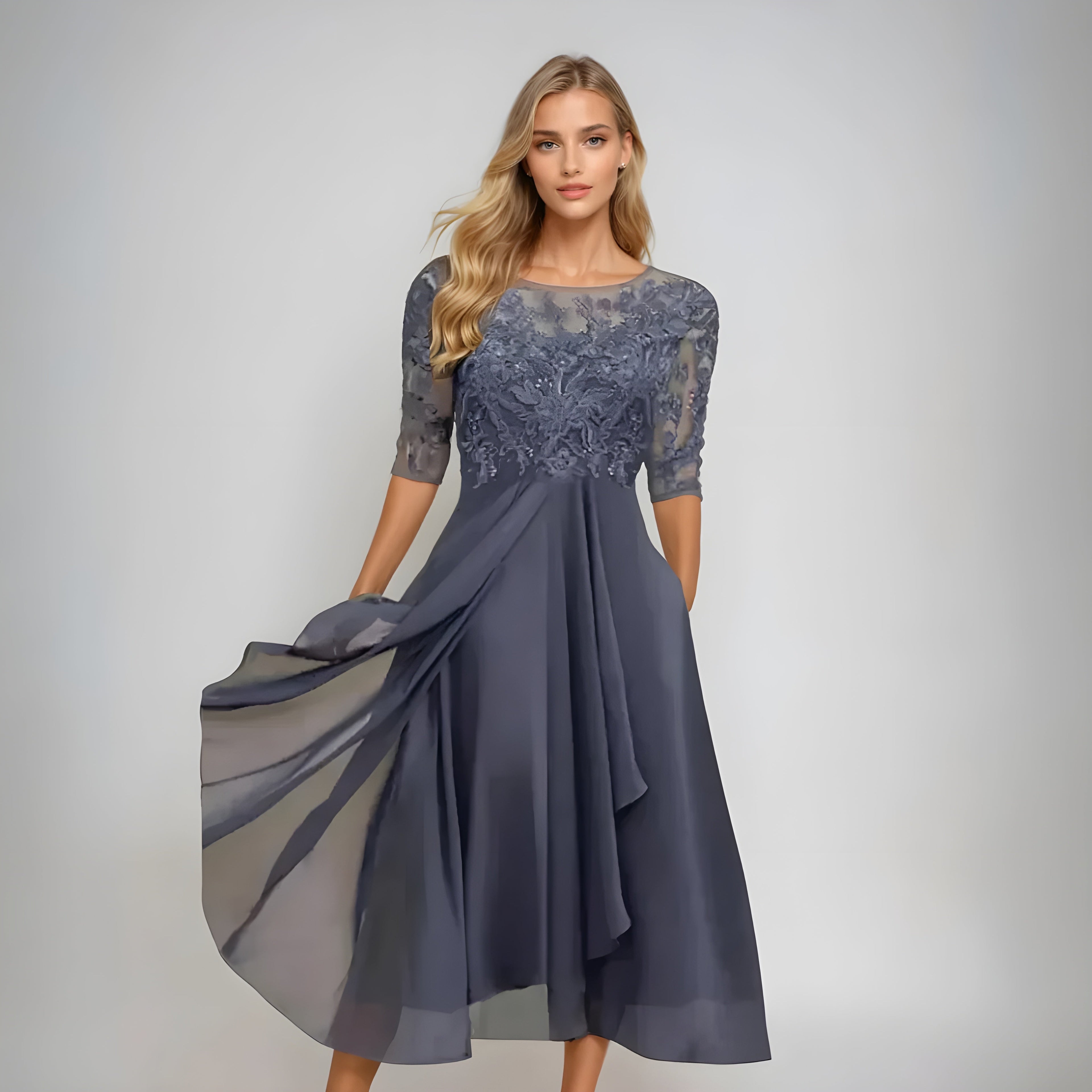 Women's Romantic Wrap Dress