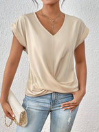 Women's Chic V-Neck T-Shirt