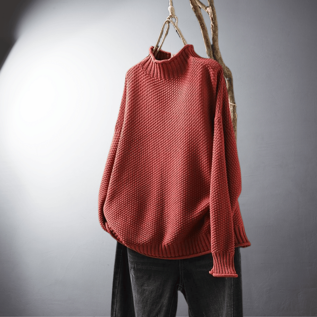 Women's Luxurious Knit Sweater | Cozy Premium Knitwear for Cold Winter Days
