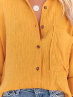 Women's Elegant V-Neck Blouse