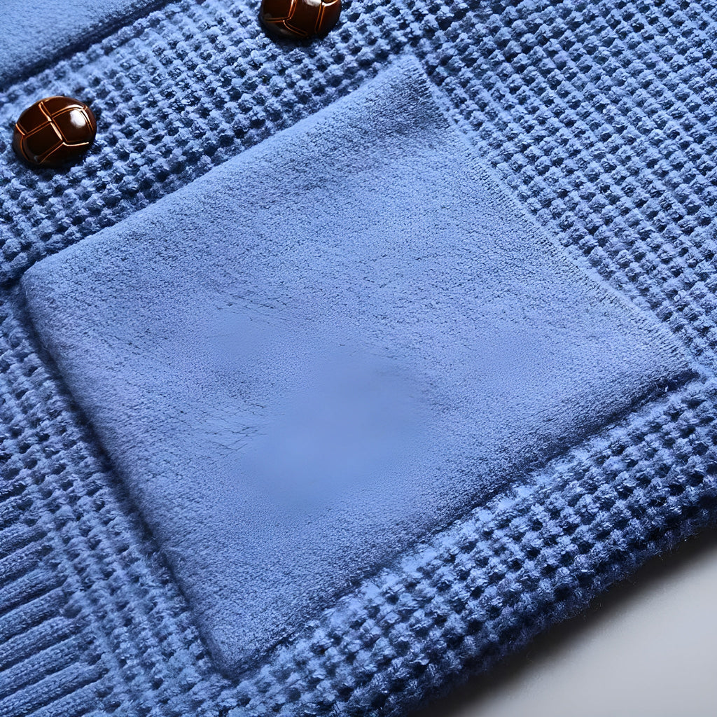 Men's Warm Cashmere Cardigan | Timeless Elegant Knitwear for Sophisticated Style