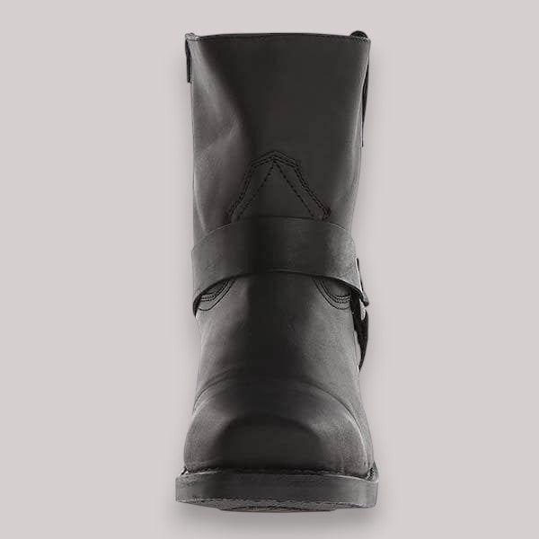 Men's Western Harness Boots | Classic Leather Cowboy Boots in Brown & Black