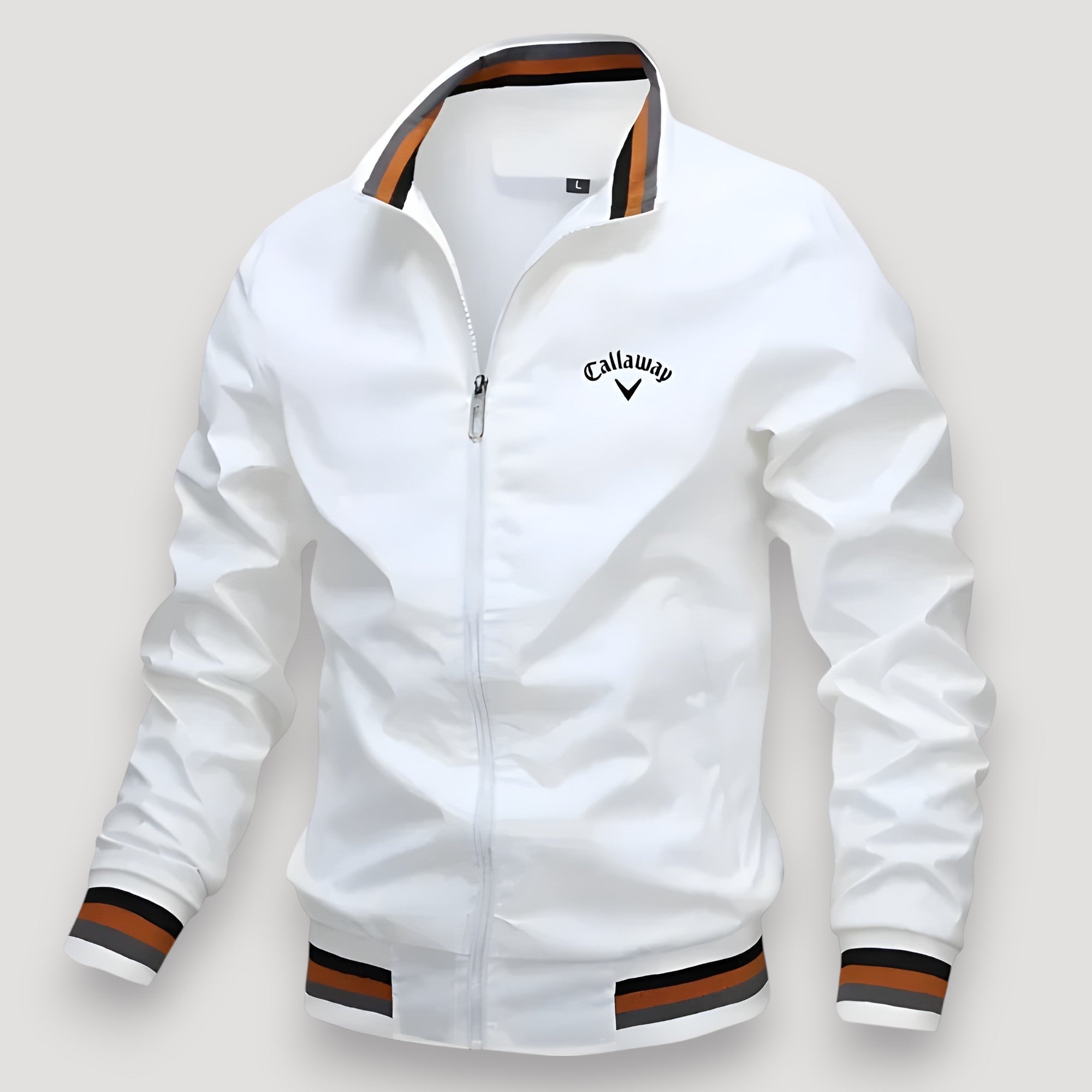 Men's Casual Zip-Up Jacket