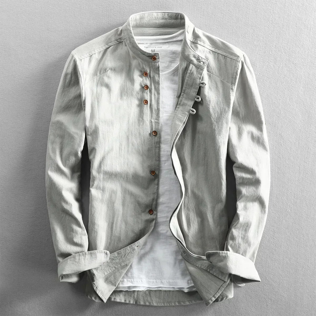 Men's Long-Sleeve Casual Shirt