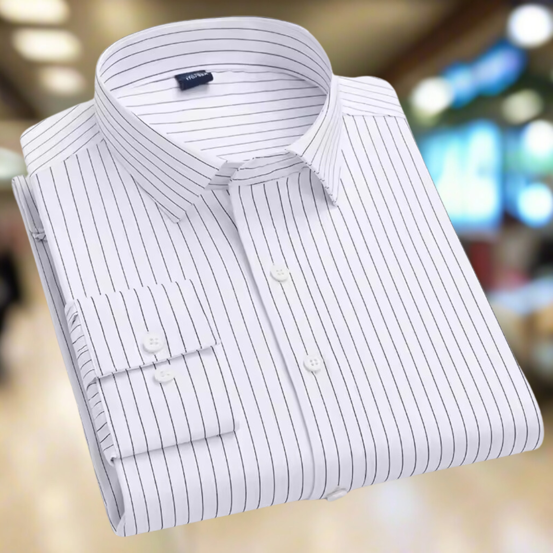 Men's Stretch Shirt | Comfortable Slim Fit Button-Down