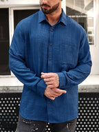Men's Casual Long-Sleeve Shirt
