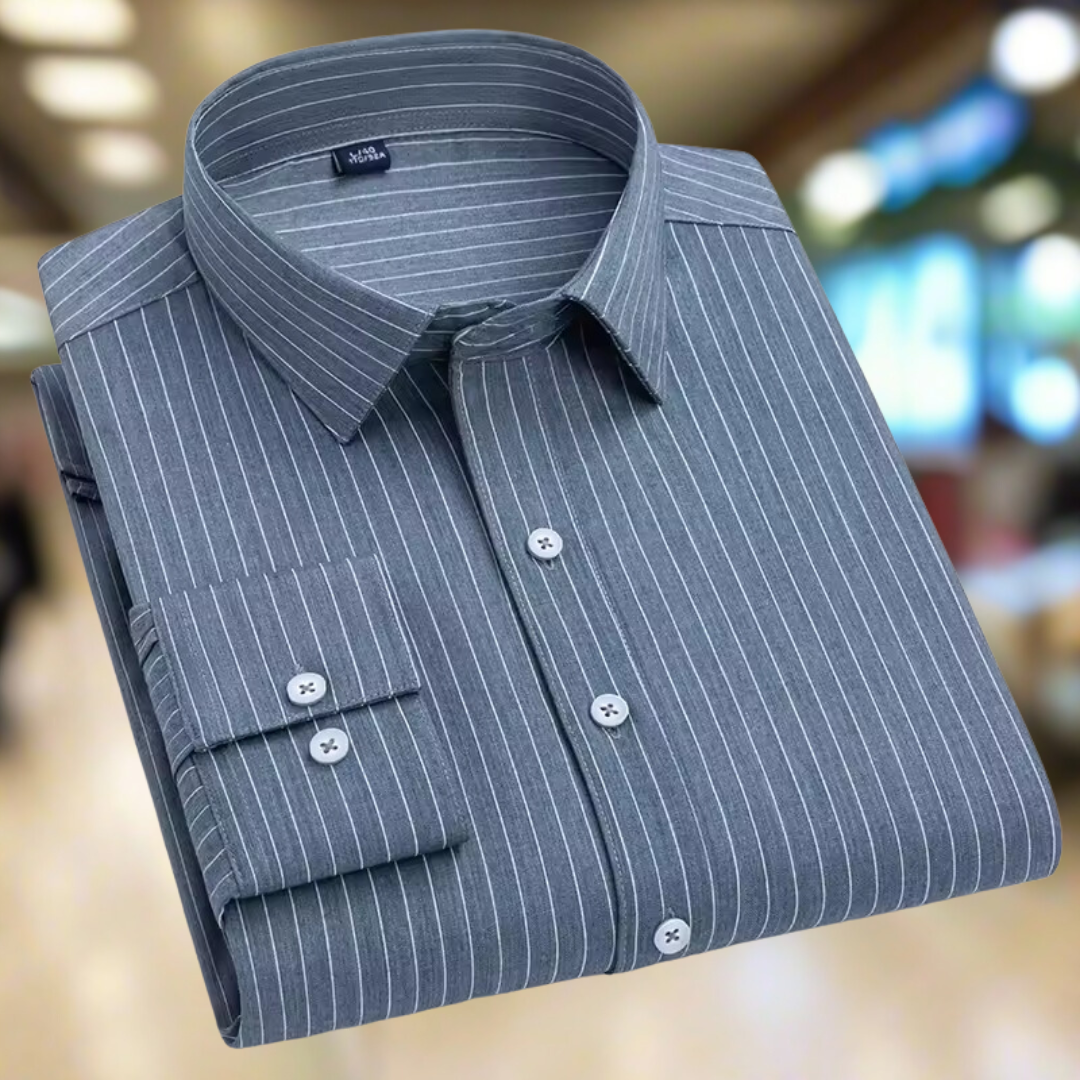 Men's Stretch Shirt | Comfortable Slim Fit Button-Down