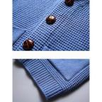 Men's Warm Cashmere Cardigan | Timeless Elegant Knitwear for Sophisticated Style