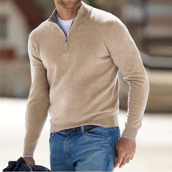 Men's Half-Zip Comfort Sweater